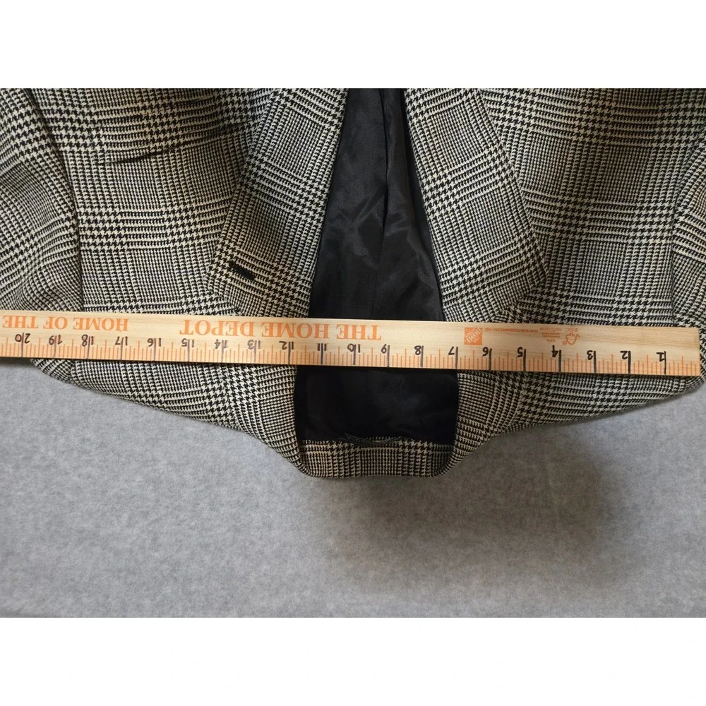 Custom Joseph Scafidi Cleveland Bespoke Blazer Sport Coat Glen Plaid Wool Read
